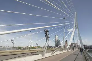 De Erasmusbrug is een ontwerp van UNStudio