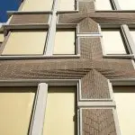 Asymmetrisch vlechtwerk van steenstrips Hagemeister S40 Schwabinger Tor