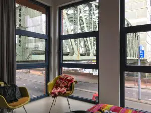 Huis van architect Paul Lageschaar. Naast de brug De Hef. Foto: Emilia deVivo