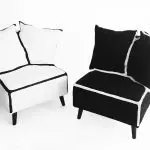 Couch on canvas Annebet Philips