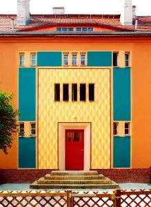 Gartenstadt Falkenberg, Gartenstadtweg, Berlijn. Foto: Brenne Architekten
