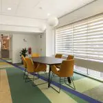 Polderlandschap in vloerontwerp