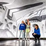 Escheriaanse 3D muurschildering