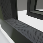 Raam kan open ondanks de herrie