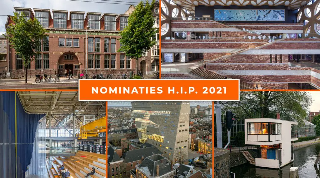 Vijf genomineerden Herengracht Industrie Prijs