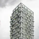 EVS ontwerpt woontoren met 216 sociale starterswoningen