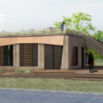 Studententeam VIRTUe presenteert duurzaam huis op zonne-energie