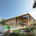 Hooper Architects ontwerpt nieuw zwembad Drachten