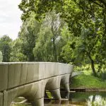 Inhuldiging 3D-betongeprinte fietsbrug Nijmegen