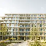 Woongebouw The Line, Overhoeks