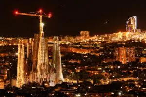 De bouw van de Sagrada Familia komt waarschijnlijk in 2030 ten einde