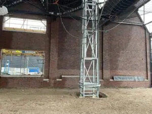 Voor de bouw van het Experience Center heeft Gazelle Bronstvoort Blaak Architecten benaderd.