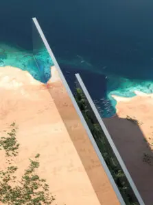 The Line: 170 km lang