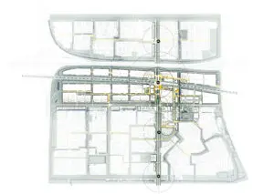 Plankaart ontwikkelingsperspectief Alexanderknoop © De Zwarte Hond 
