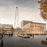 Tijdelijk onderkomen Wuerttembergische Staatstheater Stuttgart ontworpen door NL Architects en a + r Architekten