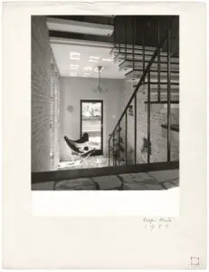 Pot Keegstra Eigen Woning [Own house] Haringvlietstraat 14 Amsterdam 1954. Bron Nieuwe Instituut, Rotterdam