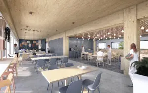 Het personeelsrestaurant 