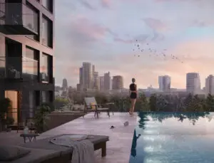 Zwembad op het dak @squint Opera