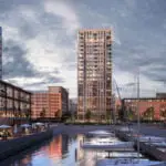 Het was een feestelijk moment toen Borghese, COD en Pleijsier Bouw de woontoren Nova in Den Haag opleverden aan AEW.