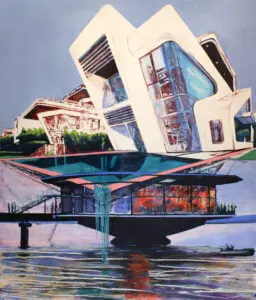 schilderij van Rob Visje