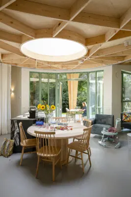 Een eervolle vermelding was er voor vakantiewoning ‘De Zon’ van Vakwerk architecten. Foto: Peter de Krom