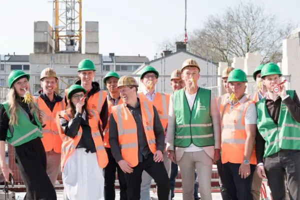 De eerste kolom was een feestje in Delft