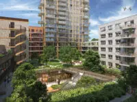 De bouw van Merwede, de grootste autovrije stadswijk van Nederland, is officieel gestart.