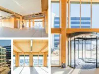 In samenwerking met zusterbedrijf HOLD realiseerde Campus Offices een houten kantoorgebouw van circa 4000m2.