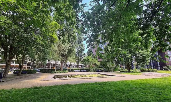 De tuinen van KNSM en Java-eiland Amsterdam