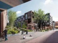 Met het winnende ontwerp SPOT krijgt Lelystad een nieuw bruisend centrumgebied waarin biobased bouwen, sociale verbinding en landschappelijke kwaliteit centraal staan