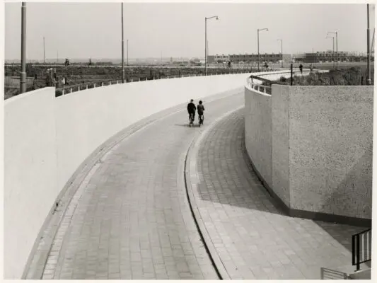 Buitendijktunnel, circa 1960  © Jan Roovers  Rotterdam City Archives / Collection A. Voet 