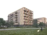 In opdracht van De Alliantie Ontwikkeling heeft Studio Selva 379 verplaatsbare woningen ontworpen op het Hilversumse Circusterrein.