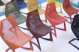 De stoel Myto ontworpen door Konstantin Grcic samen met BASF.