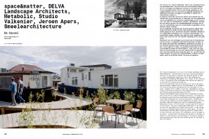 Spread uit het Jaarboek Architectuur in Nederland 2014-2015