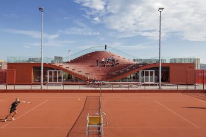 Tennisclub, The Couch, IJburg, Amsterdam, MVRDV architecten