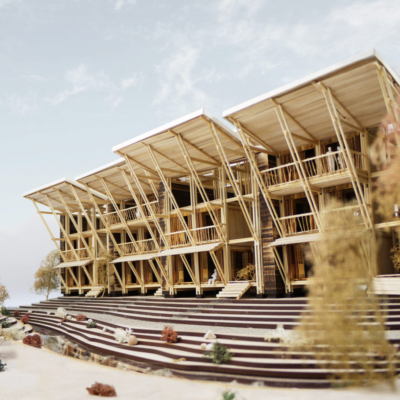 Bioklimatische architectuur van Wioletta Sarara