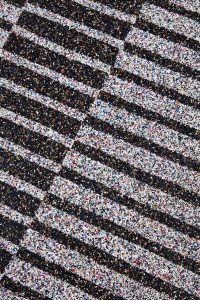  Stripped Down Stripes, prototype kleden voor Adidas store in Parijs • Foto Ronald Smits.