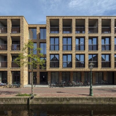 Prefab metselwerk toegepast in studentencomplex Leiden