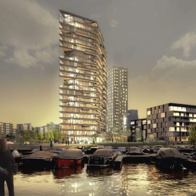 Hoogste punt bereikt houten woontoren HAUT