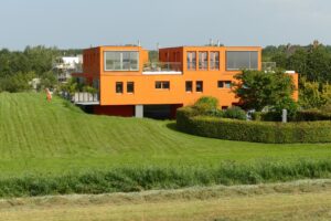 Oranje huizen fotograaf: Clemens Lettinck