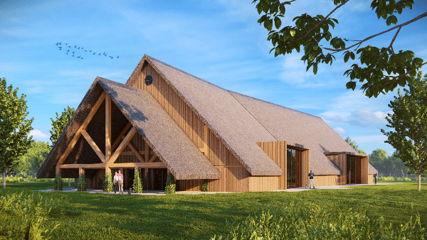 De derde prijs ging naar het samenwerkend team Noorderpoort en Alfa-college Hoogeveen voor een boerderij voor groepsaccommodatie