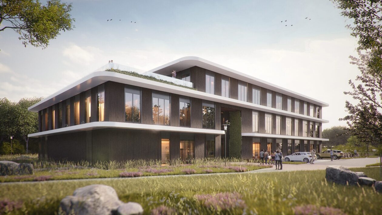 Zorggebouw op Life Science Park Steenenburg